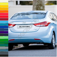 Бампер задний в цвет кузова Hyundai Elantra MD (2010-2014)