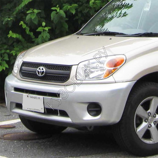 Бампер передний в цвет кузова Toyota Rav4 2 XA20 (2003-2005) рестайлинг